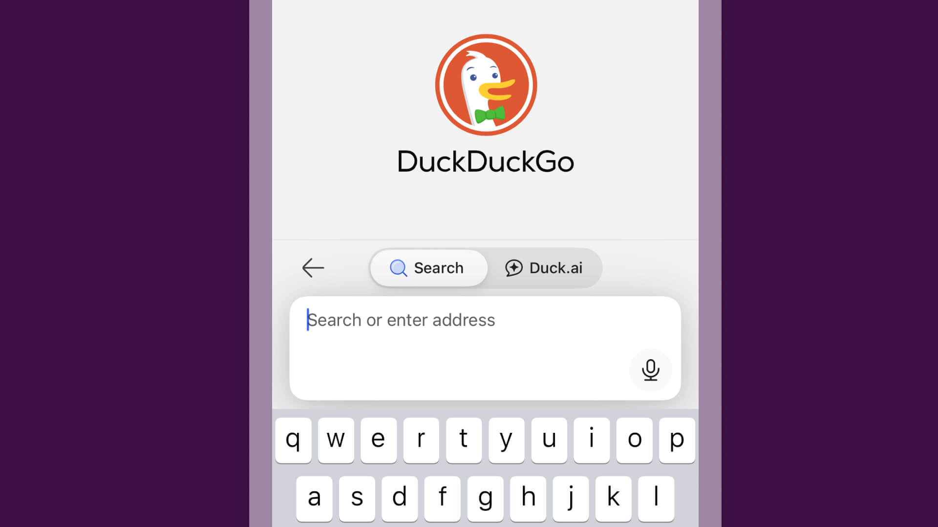 Duck.ai Support for Bottom Address Bar